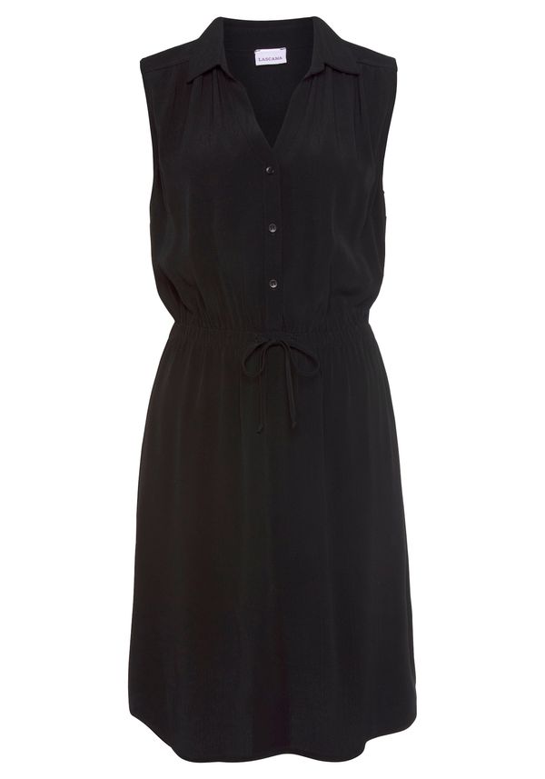 LASCANA LASCANA Рокля тип риза  черно