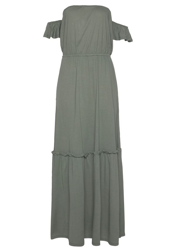 LASCANA LASCANA Рокля  тъмнозелено