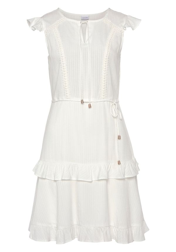 LASCANA LASCANA Рокля  яйчена черупка