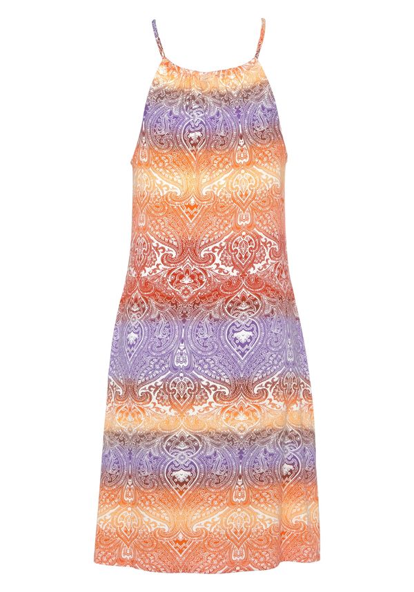 LASCANA LASCANA Рокля  жълто / лилав / оранжево