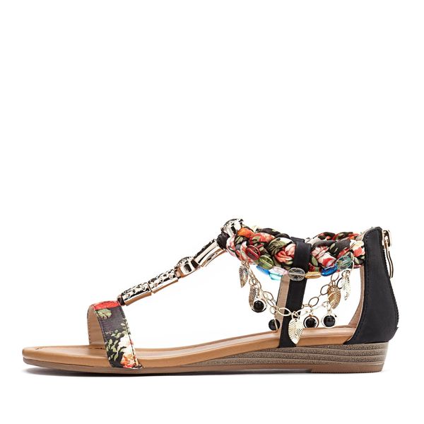 LASCANA LASCANA Сандали  черно