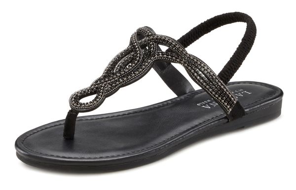 LASCANA LASCANA Сандали  черно