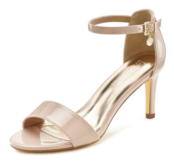 LASCANA LASCANA Сандали с каишка  бежово / злато