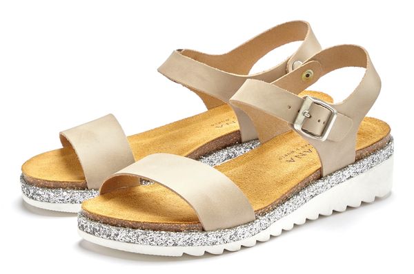 LASCANA LASCANA Сандали  таупе сиво