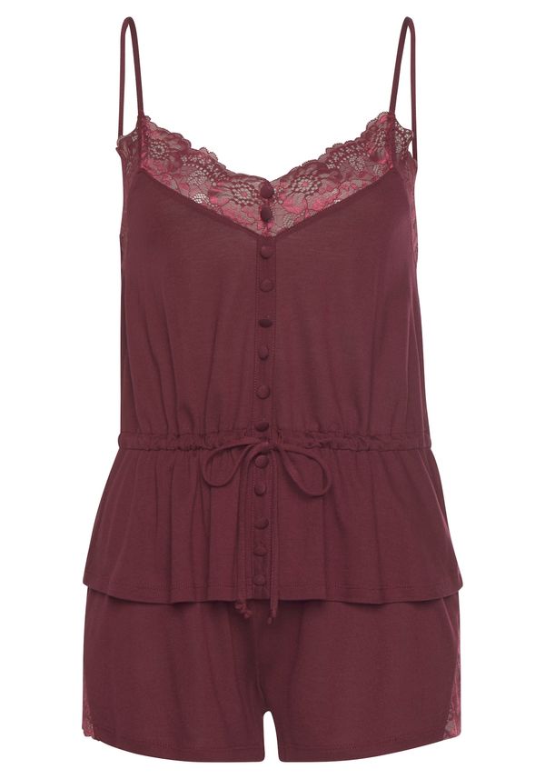 LASCANA LASCANA Шорти  винено червено