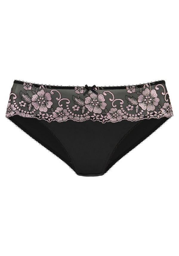 LASCANA LASCANA Слип  бледорозово / черно