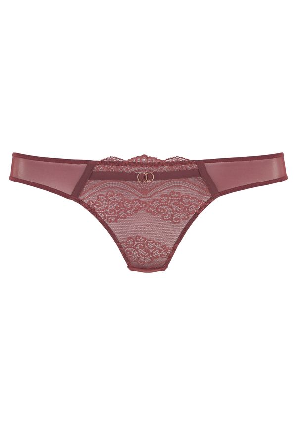 LASCANA LASCANA Слип  винено червено