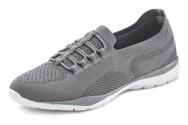 LASCANA LASCANA Спортни обувки Slip On  сиво