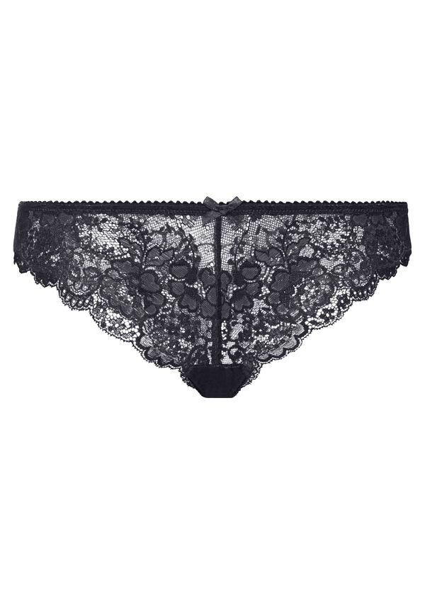 LASCANA LASCANA Стринг  антрацитно черно