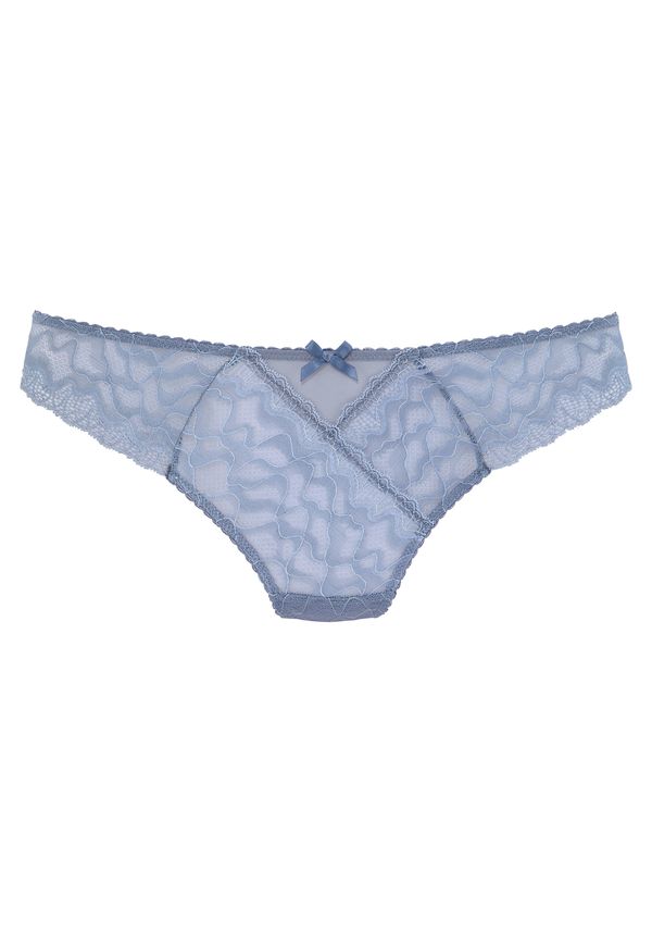 LASCANA LASCANA Стринг  опушено синьо