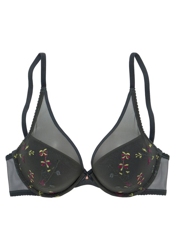 LASCANA LASCANA Сутиен 'Apex'  лимоненожълто / тъмнозелено / циклама