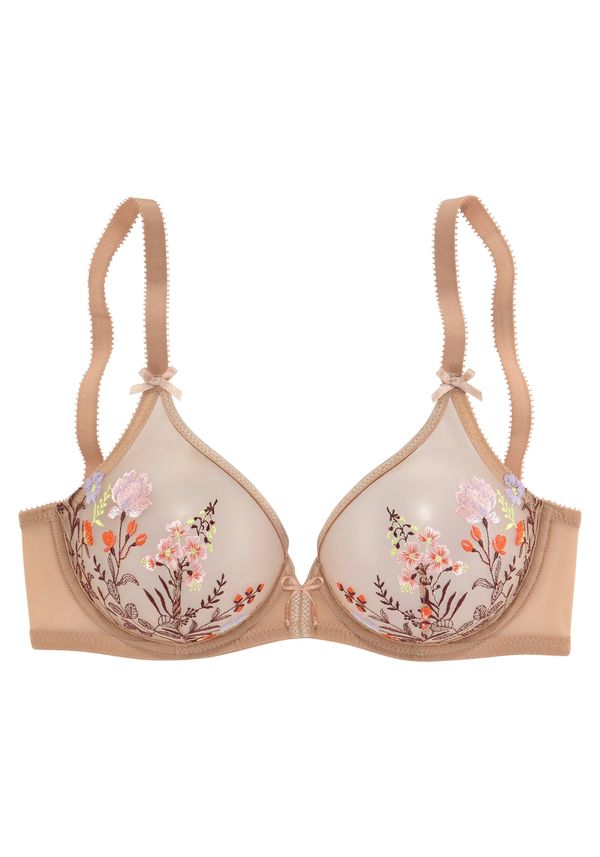 LASCANA LASCANA Сутиен  бежово / пъстро