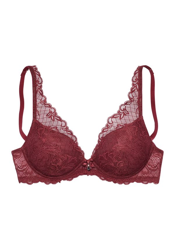 LASCANA LASCANA Сутиен  бургундово червено