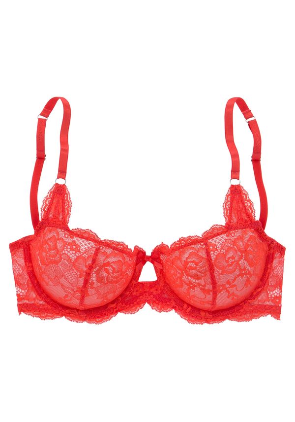 LASCANA LASCANA Сутиен  червено / бяло