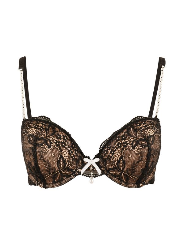 LASCANA LASCANA Сутиен  кремаво / черно