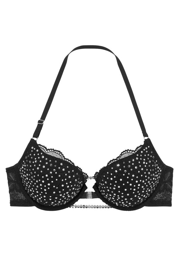 LASCANA LASCANA Сутиен  нейви синьо / бяло