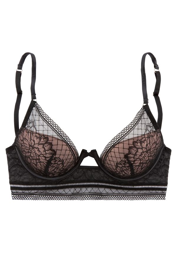 LASCANA LASCANA Сутиен  праскова / черно