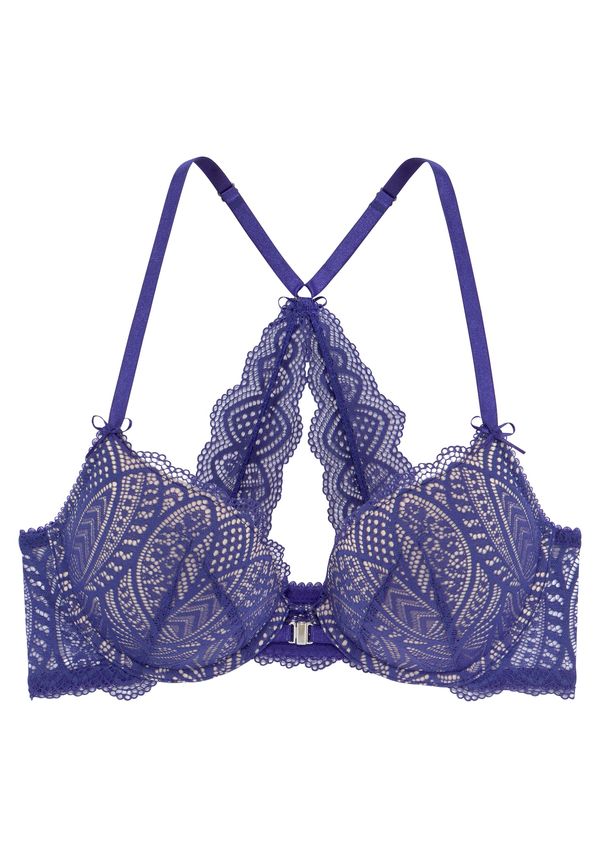 LASCANA LASCANA Сутиен 'Raquel'  телесен цвят / кралско синьо