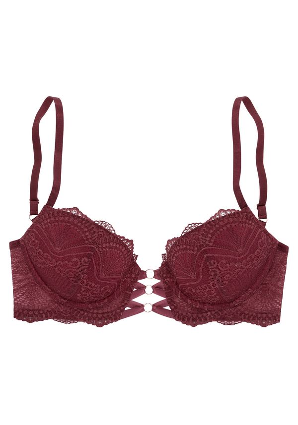 LASCANA LASCANA Сутиен  винено червено