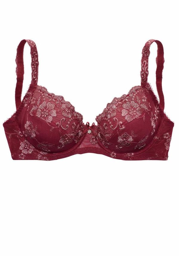 LASCANA LASCANA Сутиен  винено червено