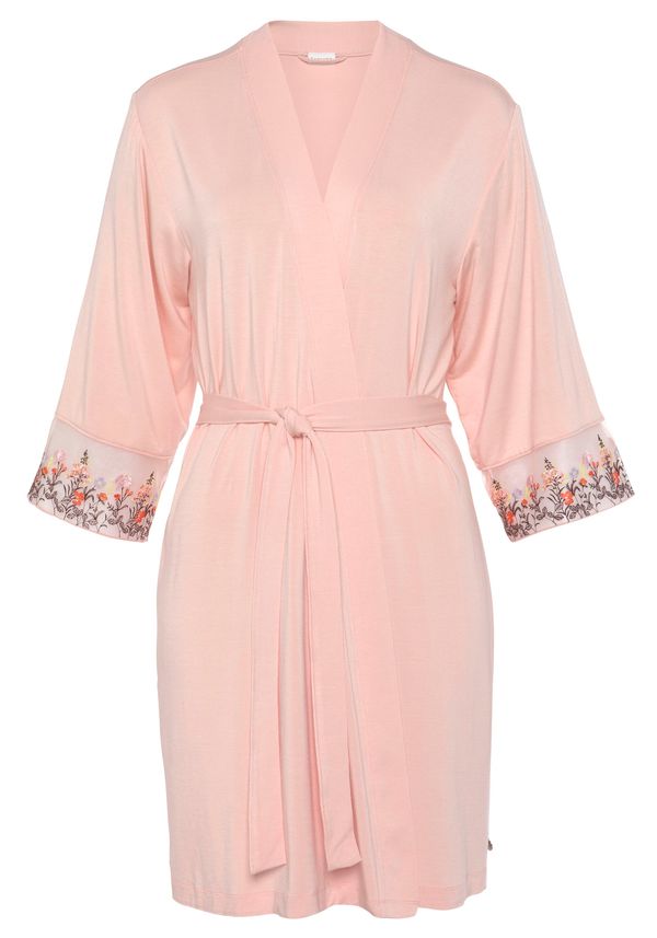 LASCANA LASCANA Сутрешен халат  праскова