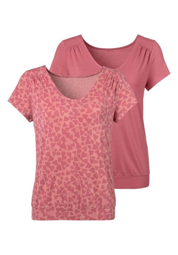 LASCANA LASCANA Тениска  бледорозово