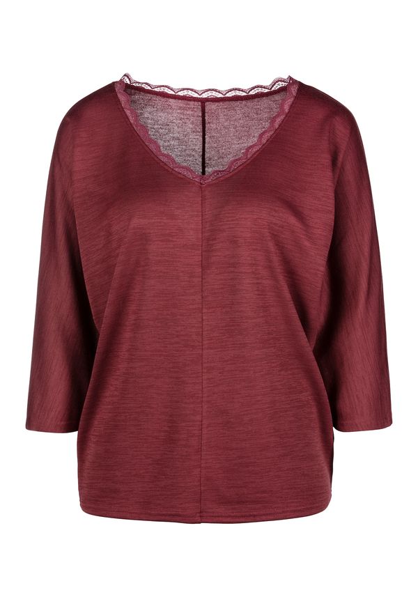 LASCANA LASCANA Тениска  боровинка