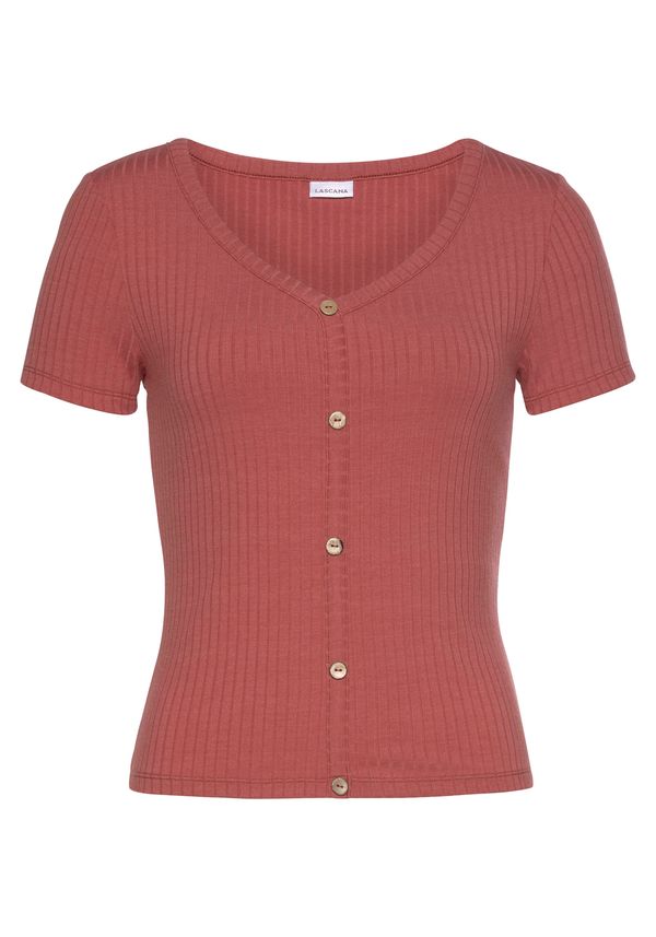 LASCANA LASCANA Тениска  червено