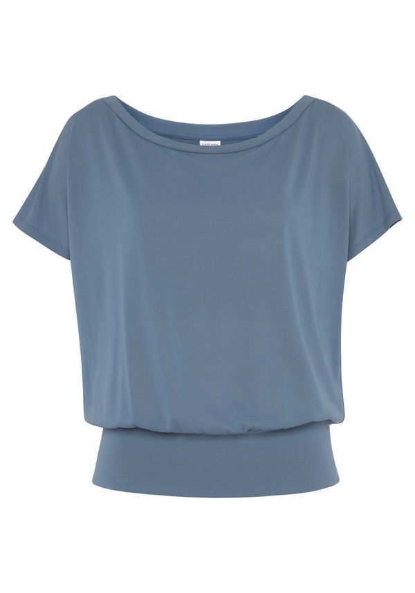 LASCANA LASCANA Тениска  гълъбово синьо