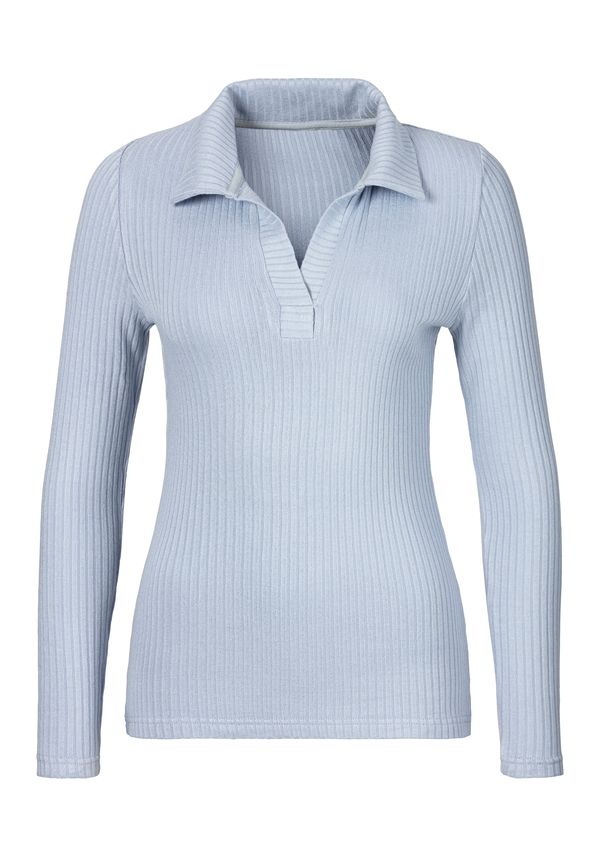 LASCANA LASCANA Тениска  светлосиньо