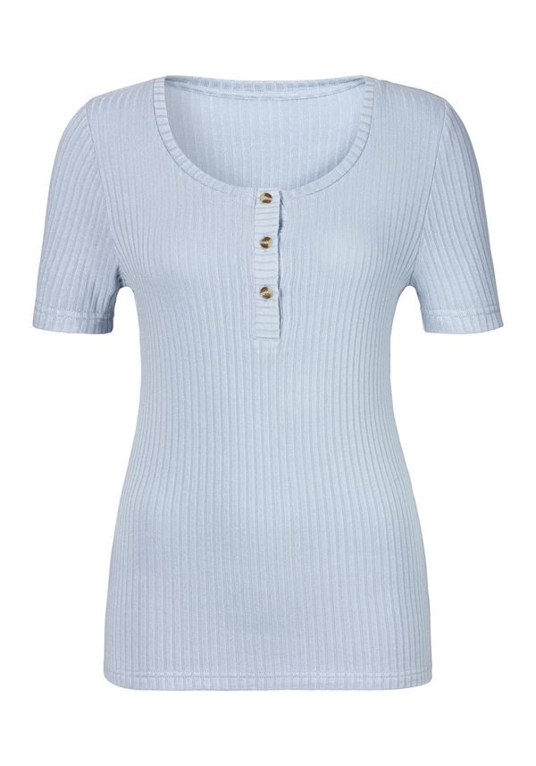 LASCANA LASCANA Тениска  светлосиньо