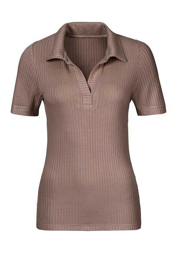 LASCANA LASCANA Тениска  таупе сиво