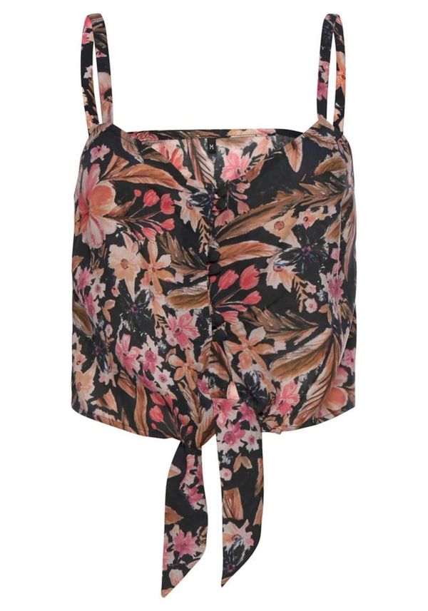 LASCANA LASCANA Топ  кайсия / черно