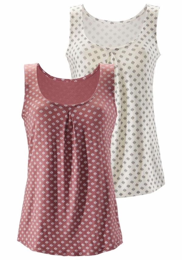 LASCANA LASCANA Топ  кремаво / боровинка