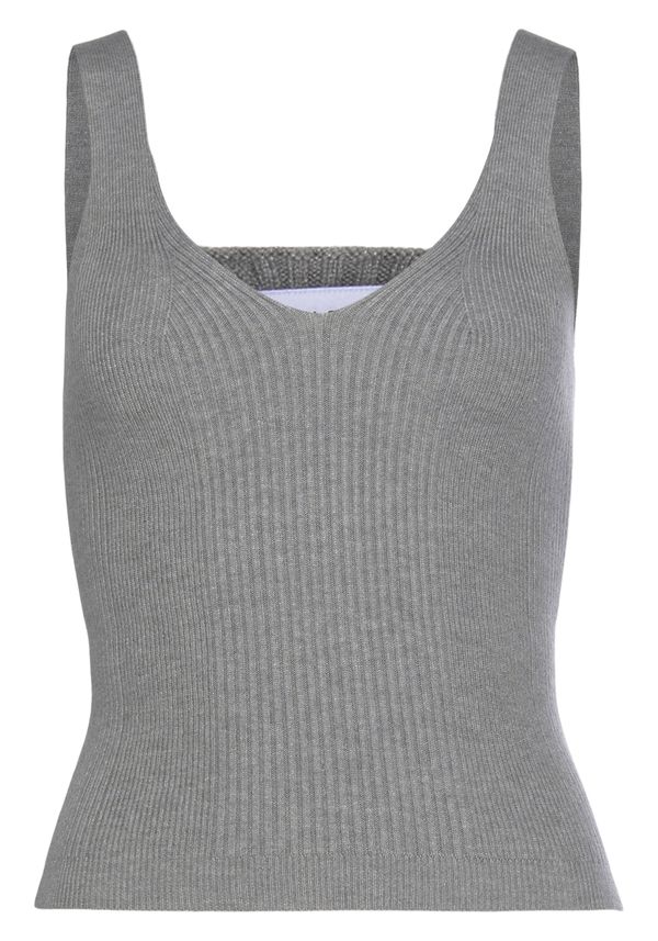 LASCANA LASCANA Топ  сив меланж