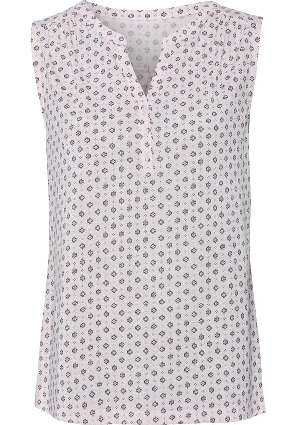 LASCANA LASCANA Топ  сиво / мръсно бяло