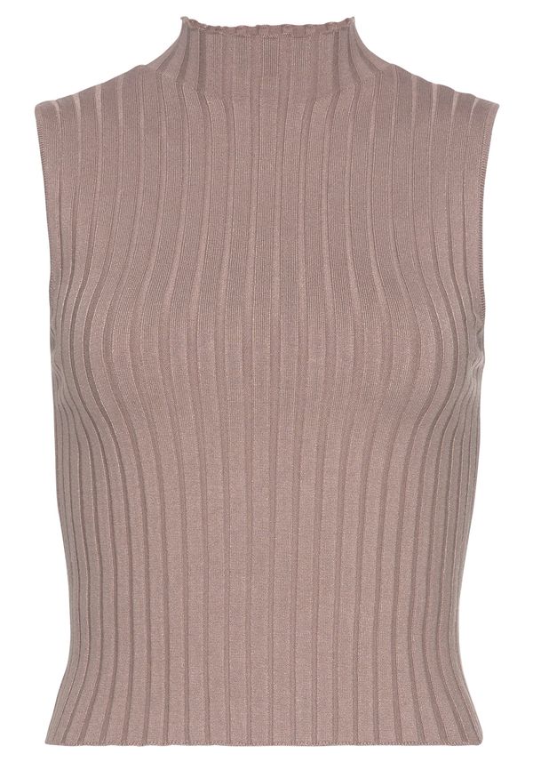 LASCANA LASCANA Топ  таупе сиво