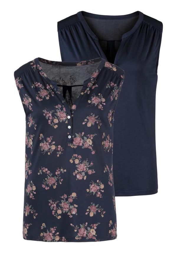 LASCANA LASCANA Топ  тъмносиньо