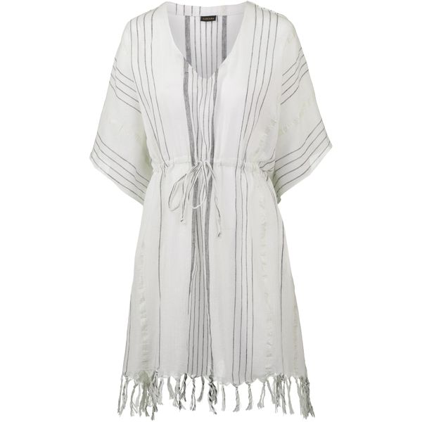 LASCANA LASCANA Туника  сиво / естествено бяло