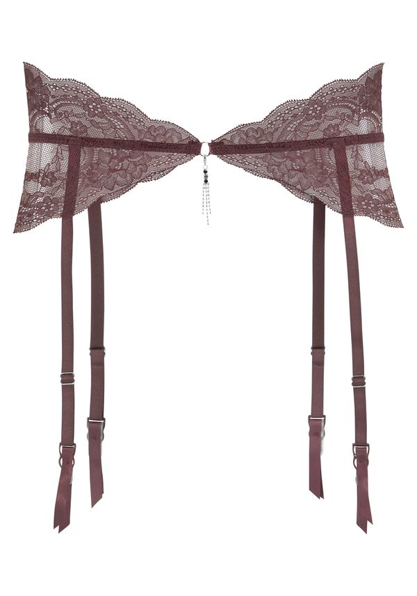 LASCANA LASCANA Жартиер колан  винено червено