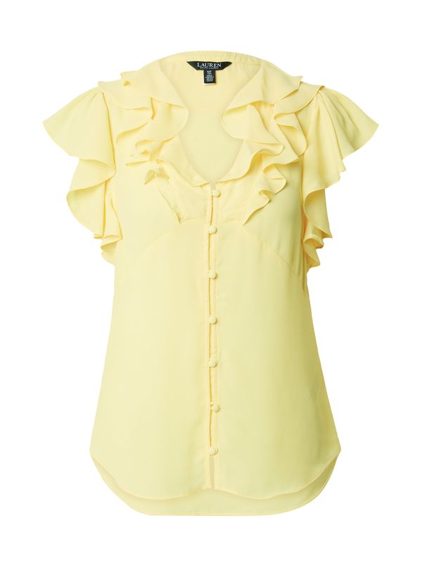 Lauren Ralph Lauren Lauren Ralph Lauren Блуза  пастелно жълто