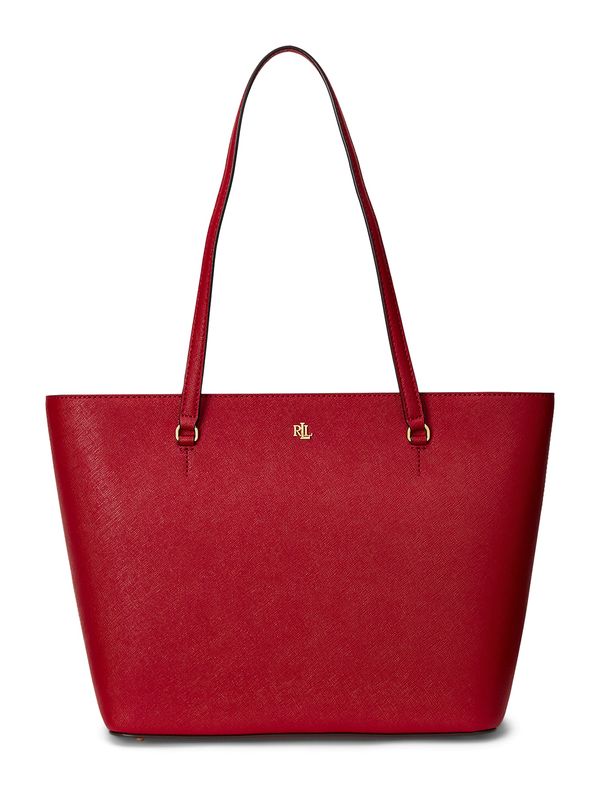 Lauren Ralph Lauren Lauren Ralph Lauren "Чанта тип ""Shopper""" 'KARLY'  злато / червено