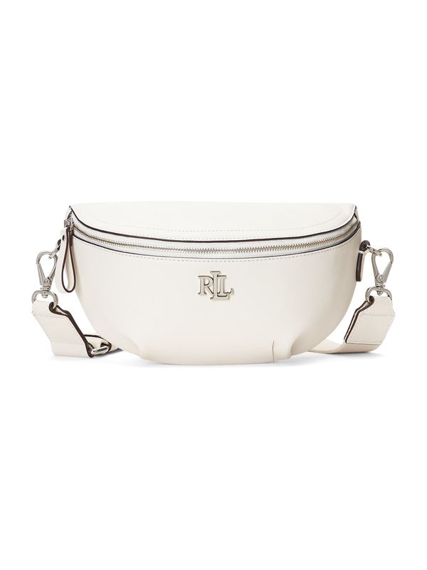 Lauren Ralph Lauren Lauren Ralph Lauren Чанта за кръста 'MARCY'  сребърно / бяло