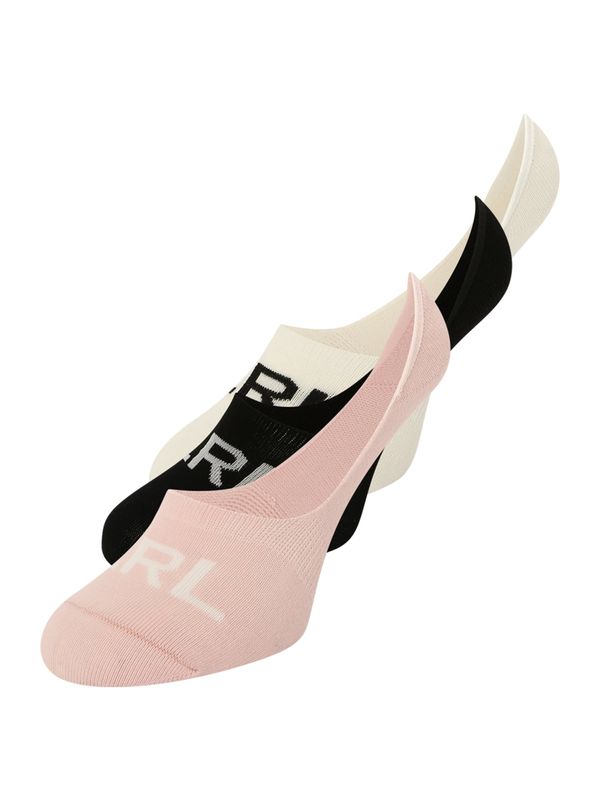 Lauren Ralph Lauren Lauren Ralph Lauren Дамски чорапи тип терлици  светлосиво / розе / черно / мръсно бяло