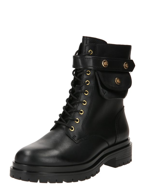 Lauren Ralph Lauren Lauren Ralph Lauren Ниски ботуши с връзки  черно