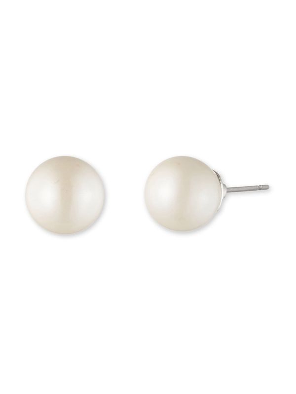 Lauren Ralph Lauren Lauren Ralph Lauren Обеци  сребърно / перлено бяло