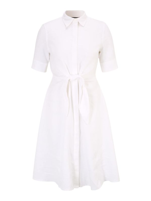 Lauren Ralph Lauren Petite Lauren Ralph Lauren Petite Рокля тип риза  бяло