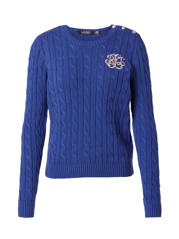 Lauren Ralph Lauren Lauren Ralph Lauren Пуловер  бежово / синьо