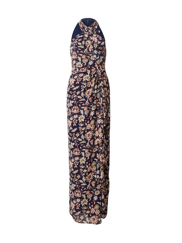 Lauren Ralph Lauren Lauren Ralph Lauren Рокля 'GOWN'  бежово / нейви синьо / кафяво