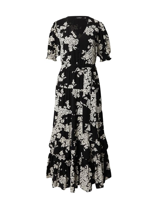 Lauren Ralph Lauren Lauren Ralph Lauren Рокля 'JEHONATHAN'  кремаво / черно